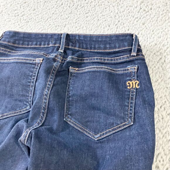Miss Me Jeans Womens 27 Blue DK Rinse Denim Straight Leg Made In USA Casual - Picture 7 of 7